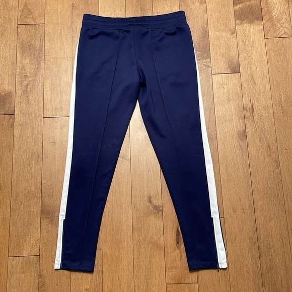 Aritzia Babaton TNA Navy Blue White Stripe Tuxedo Pant track jogger, sz M (S) - Picture 11 of 14